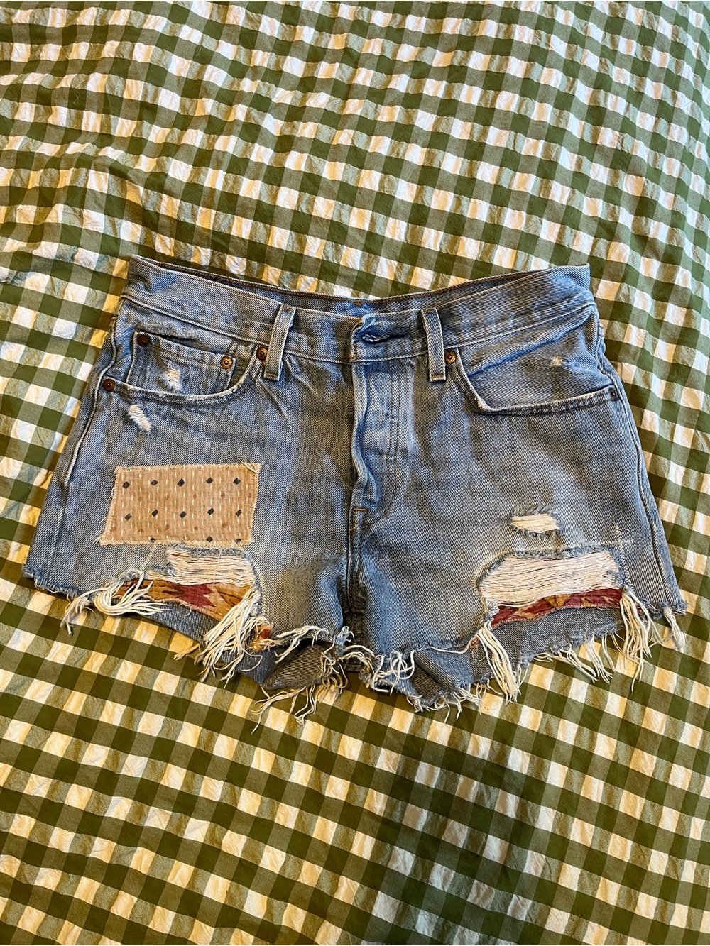Levi’s 501 Patchwork Shorts